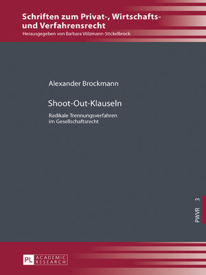 cover image of Shoot-Out-Klauseln